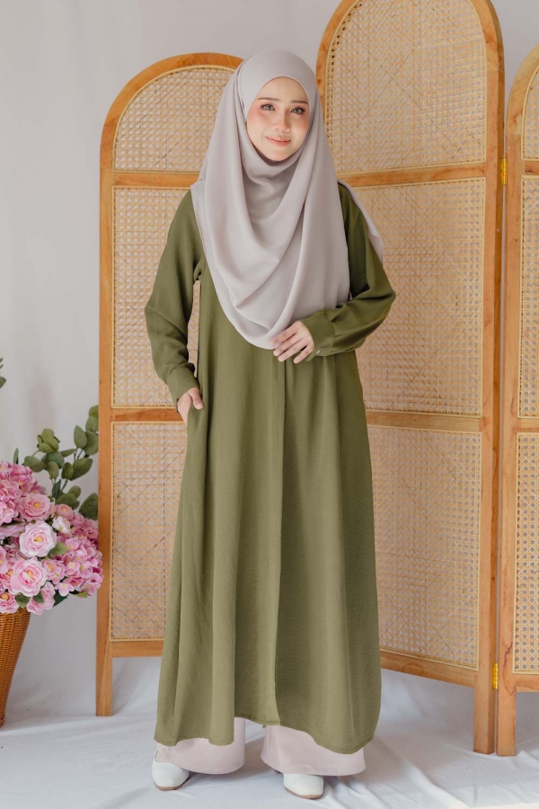 Flexi Cardigan - Olive Flexi Cardigan - Olive